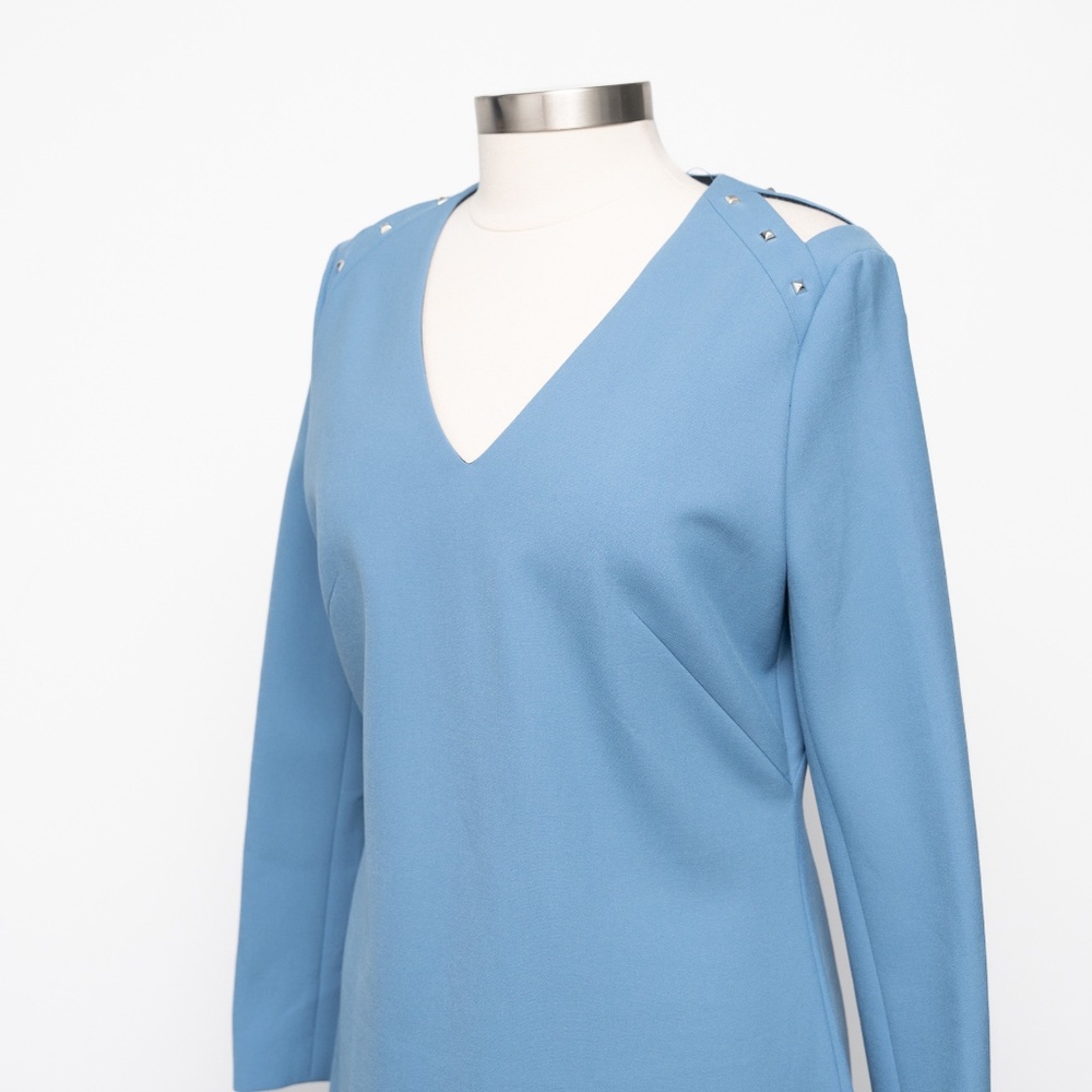 BOSS - Stud Shoulder Shift Dress - Picture 8 of 13